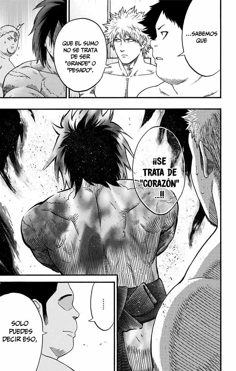 Hinomaru Sumo capítulo 133, página 14