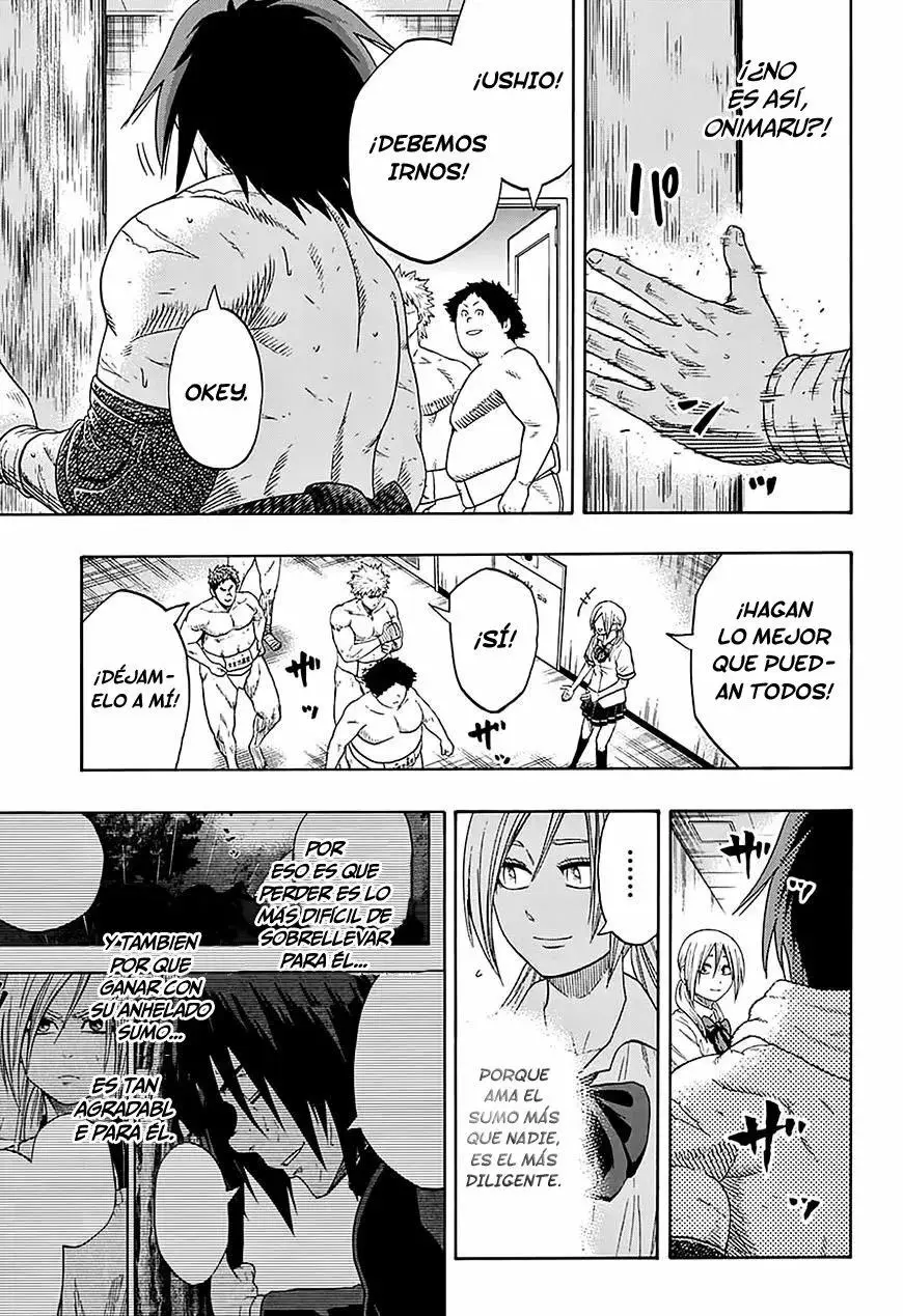 Hinomaru Sumo capítulo 134, página 5