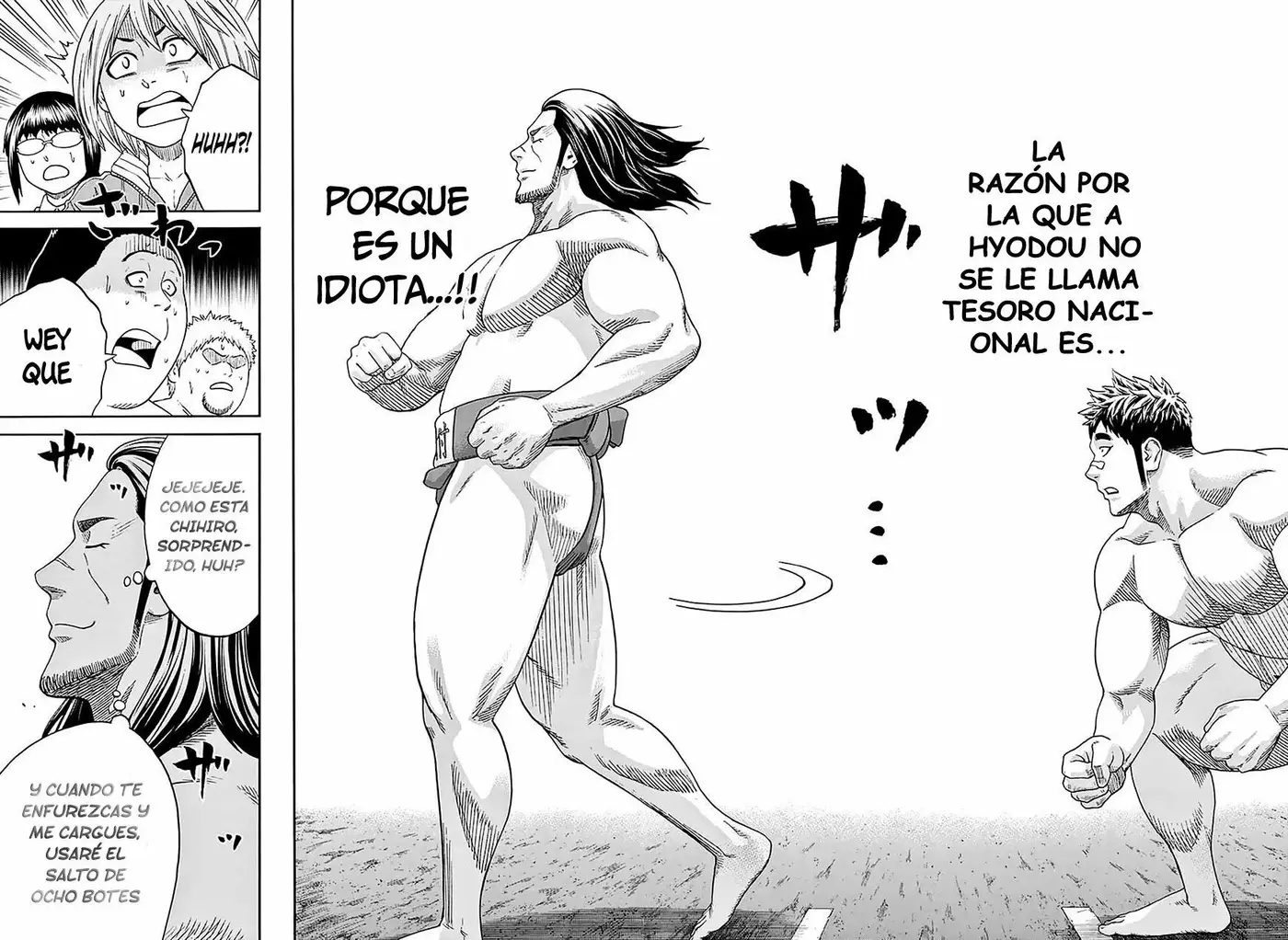 Hinomaru Sumo capítulo 134, página 14