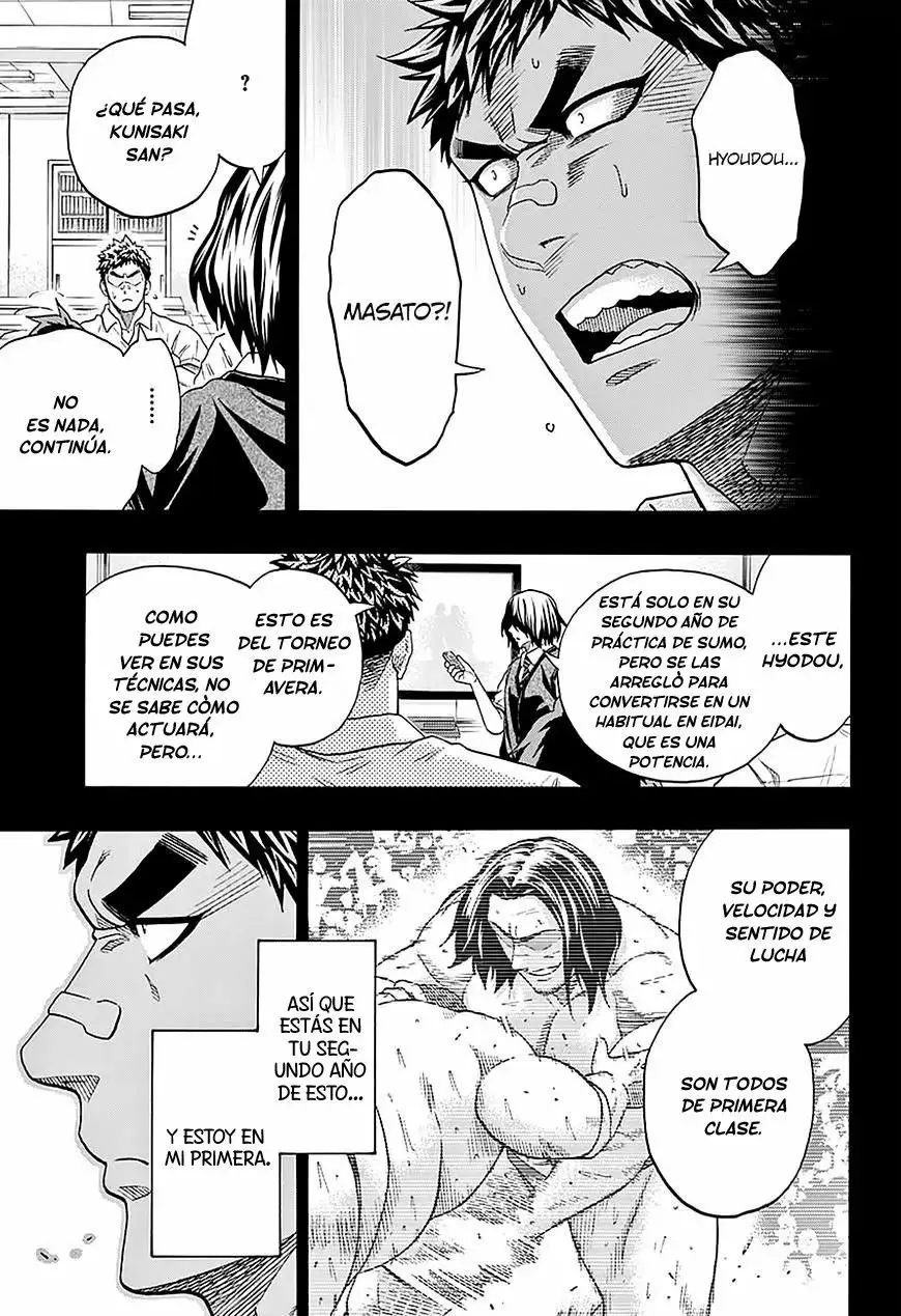Hinomaru Sumo capítulo 135, página 5