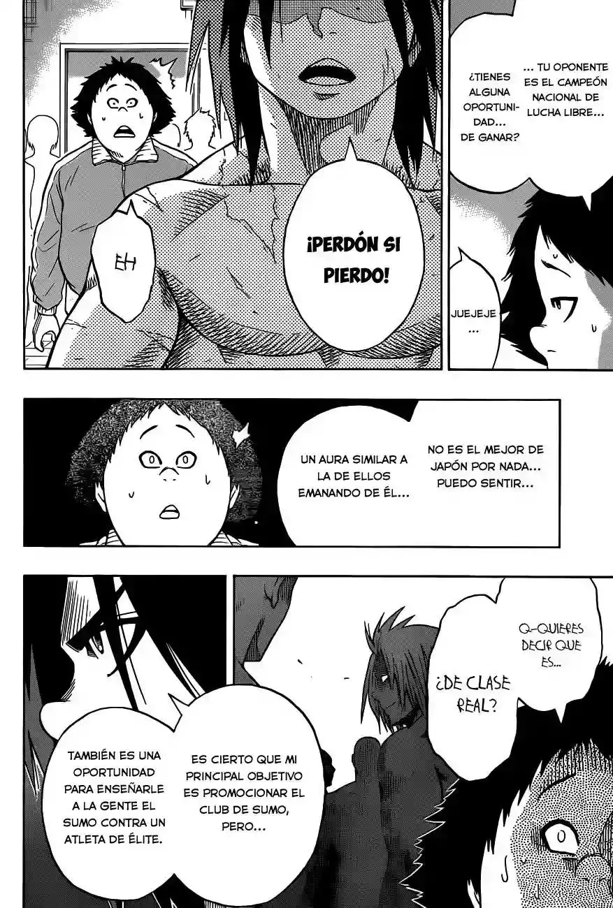 Hinomaru Sumo capítulo 14, página 5