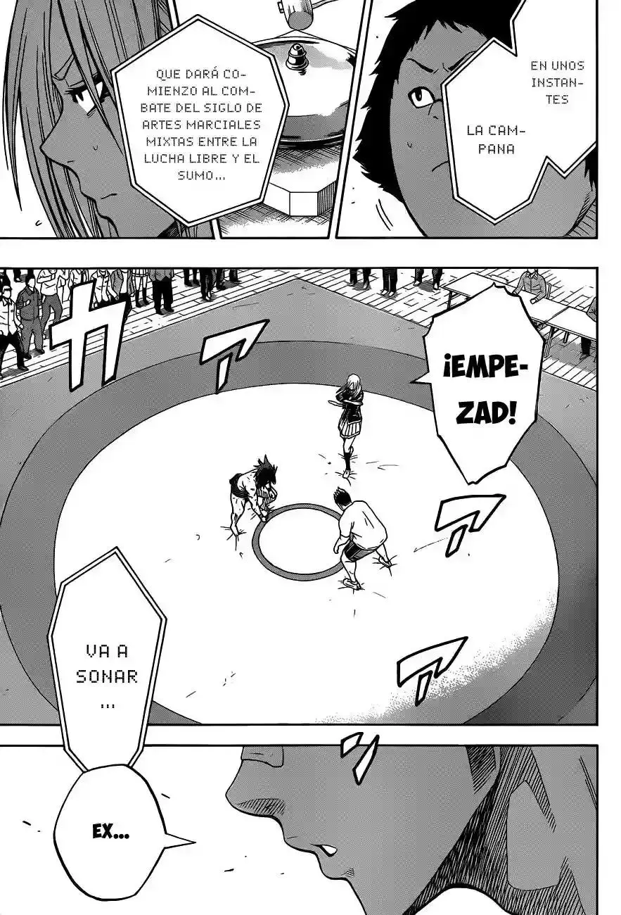 Hinomaru Sumo capítulo 14, página 14