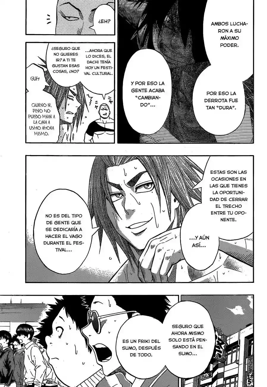 Hinomaru Sumo capítulo 15, página 19