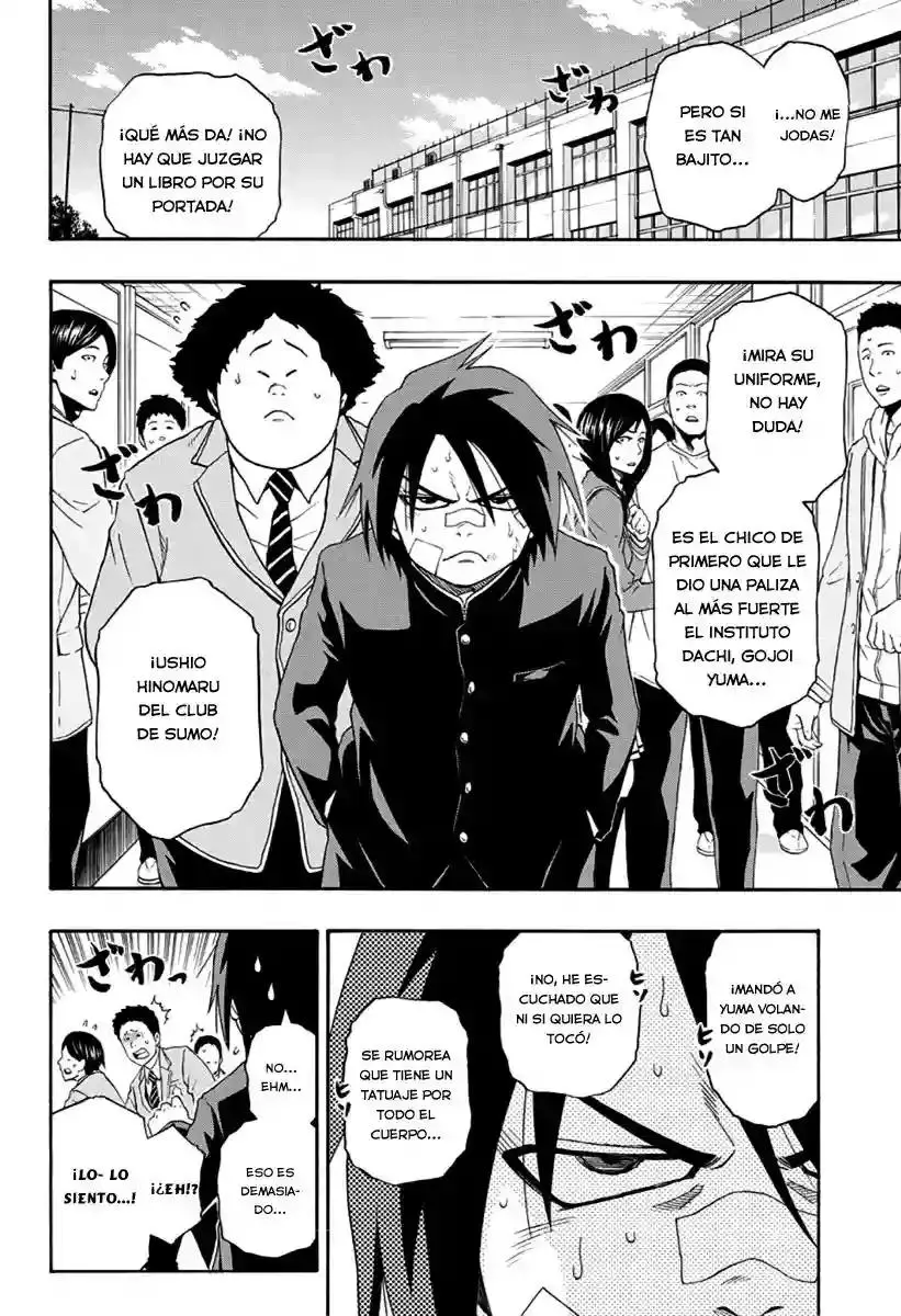 Hinomaru Sumo capítulo 2, página 3
