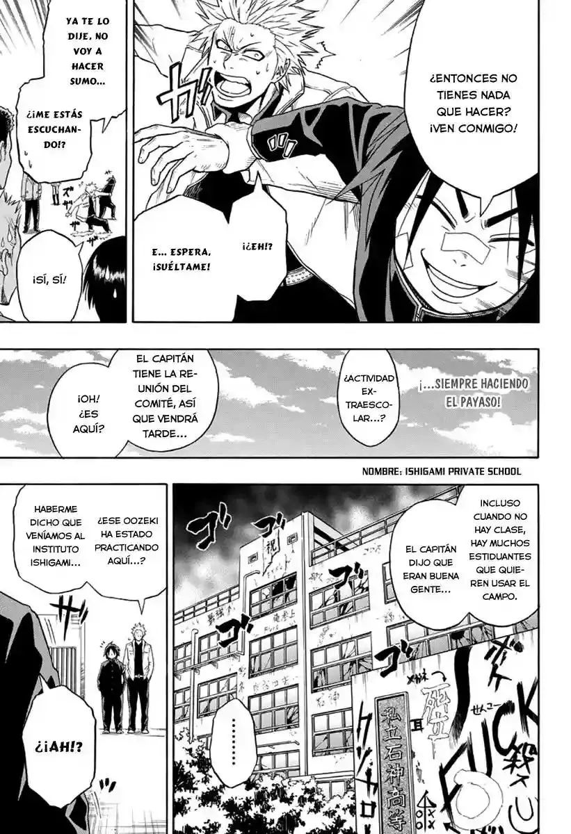 Hinomaru Sumo capítulo 2, página 10
