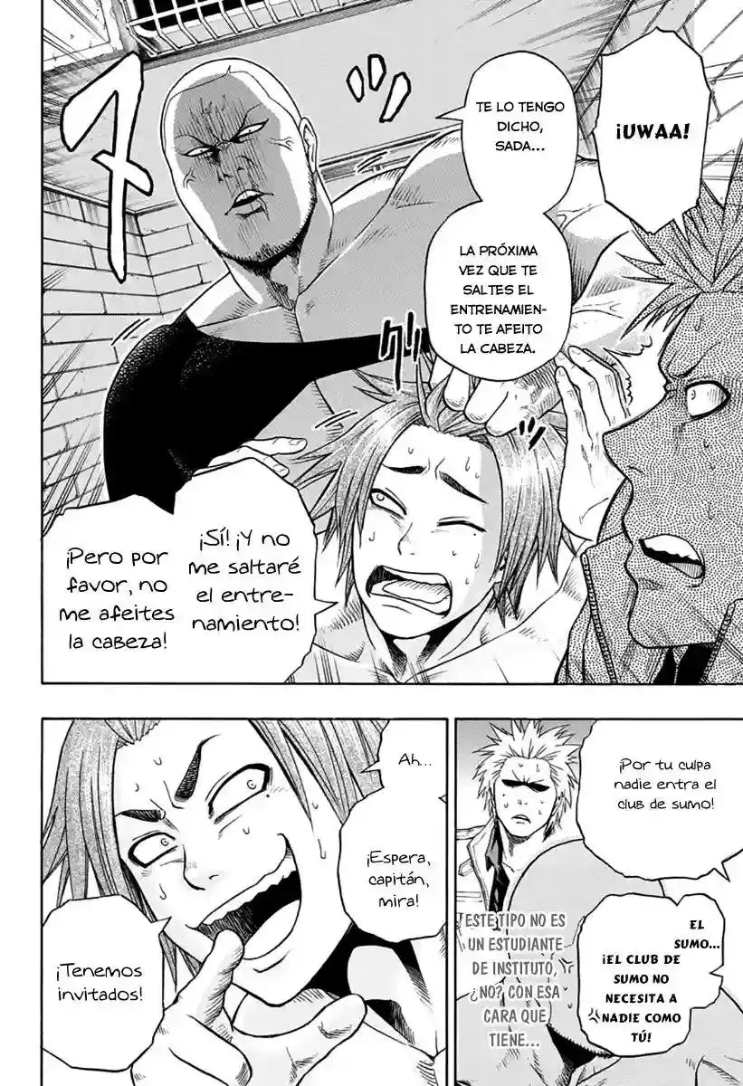 Hinomaru Sumo capítulo 2, página 13