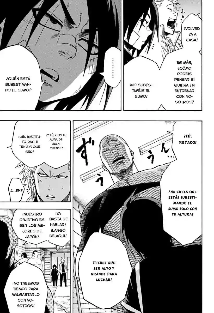 Hinomaru Sumo capítulo 2, página 16