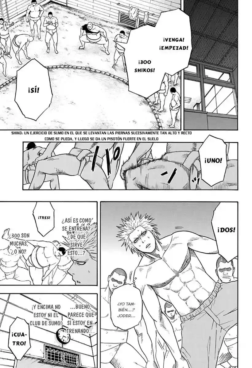 Hinomaru Sumo capítulo 2, página 18