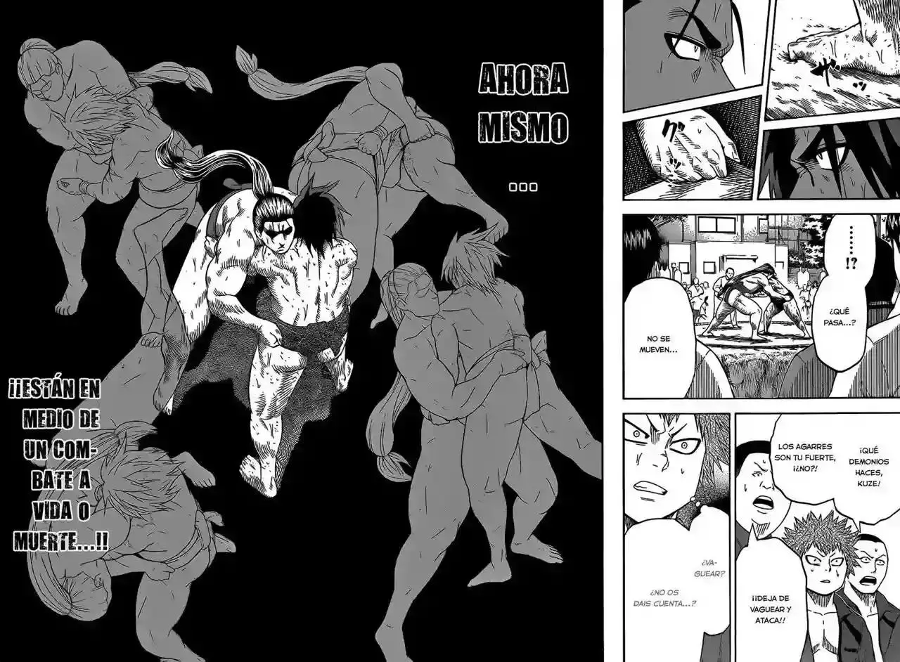 Hinomaru Sumo capítulo 30, página 21