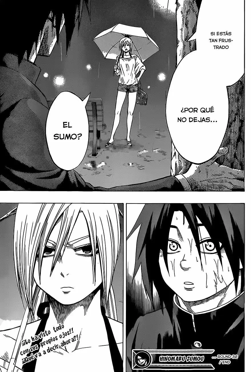 Hinomaru Sumo capítulo 32, página 19