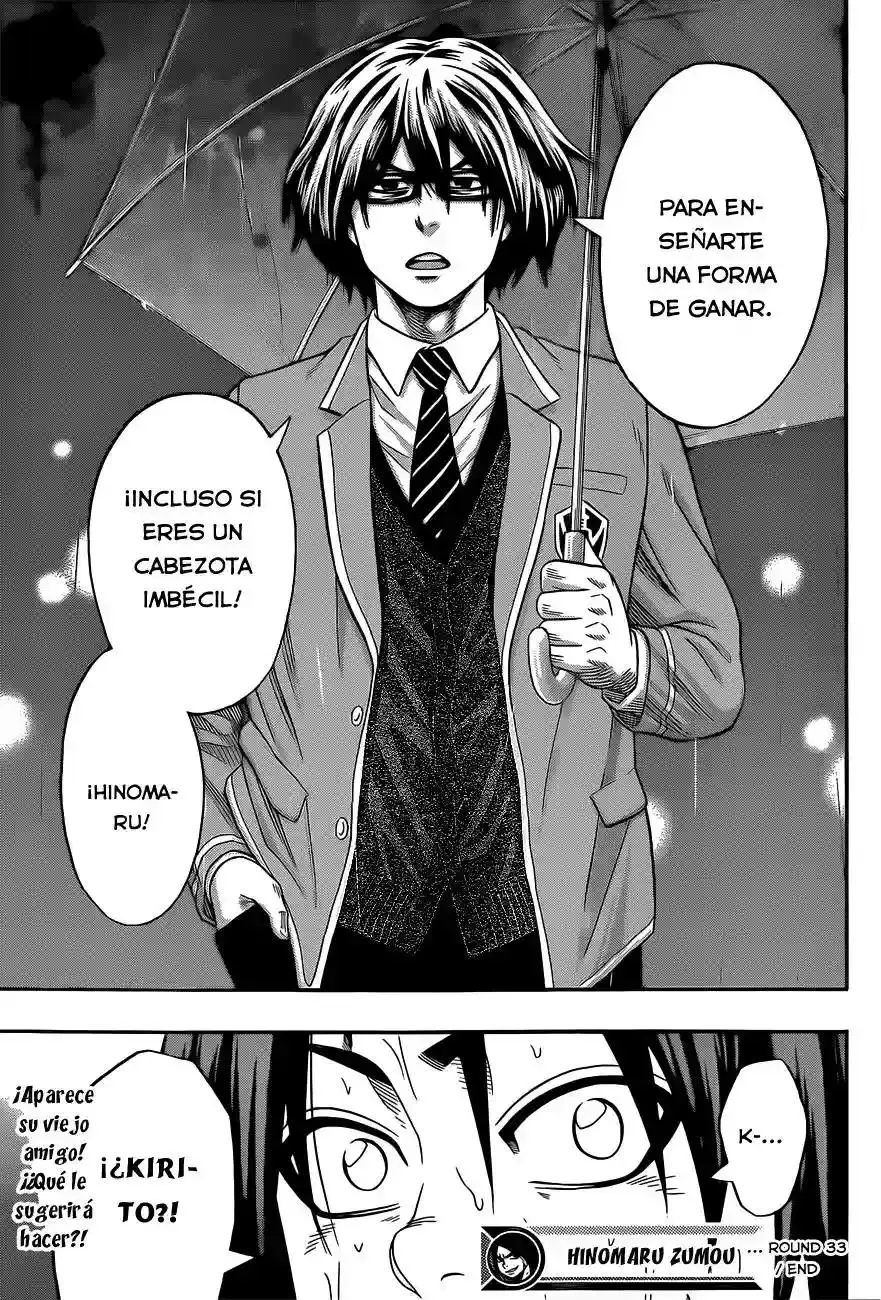 Hinomaru Sumo capítulo 33, página 19