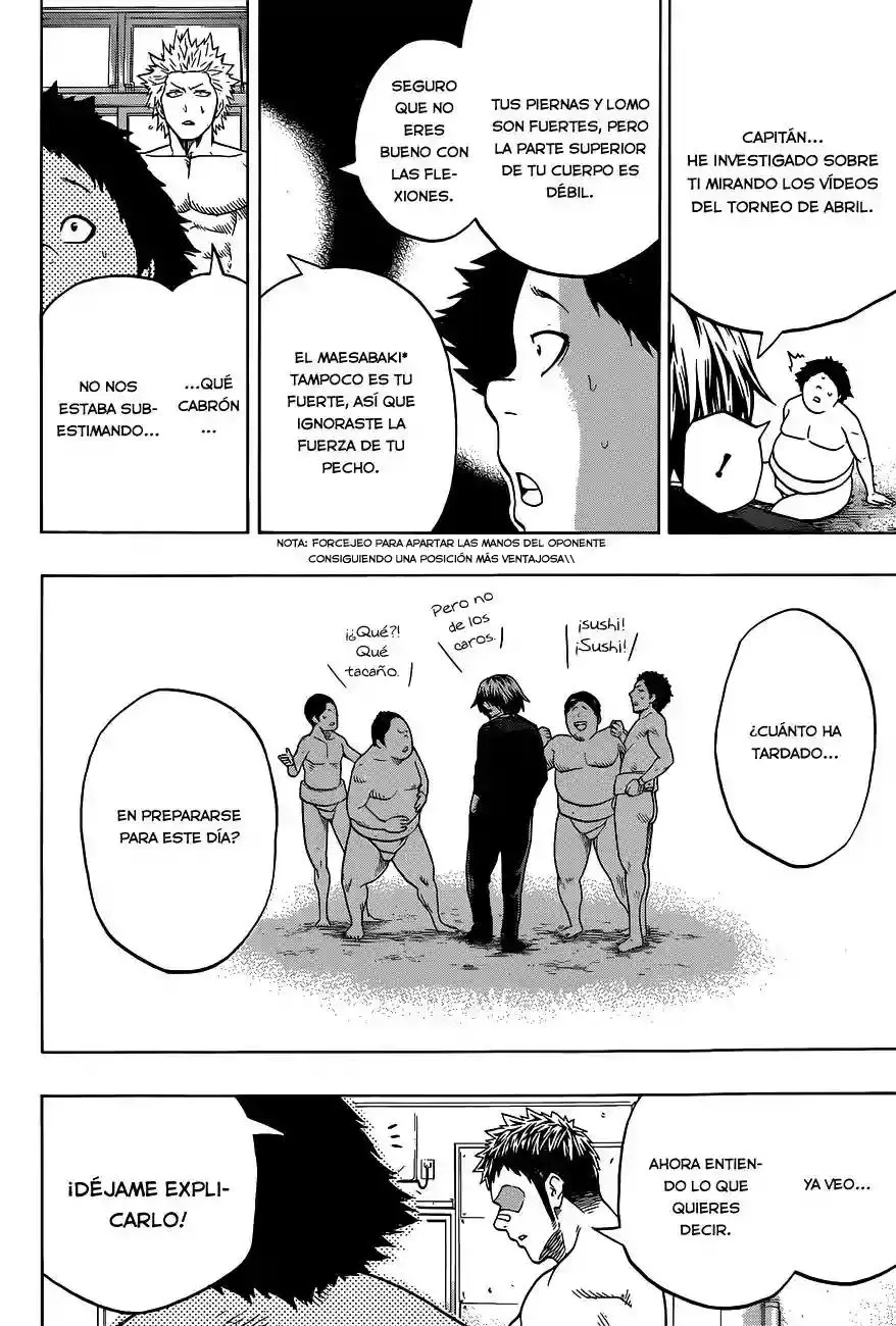 Hinomaru Sumo capítulo 35, página 14