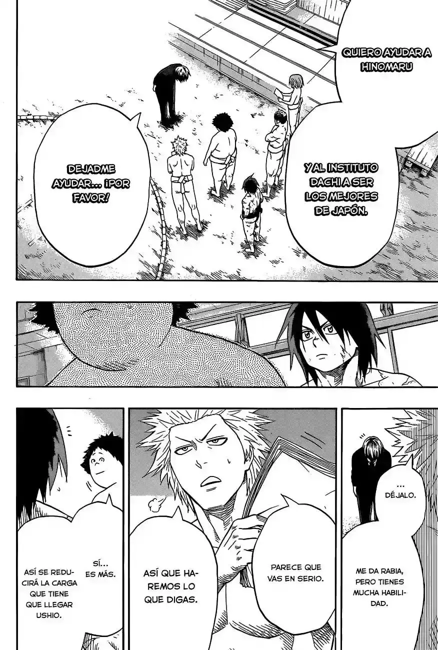 Hinomaru Sumo capítulo 35, página 18