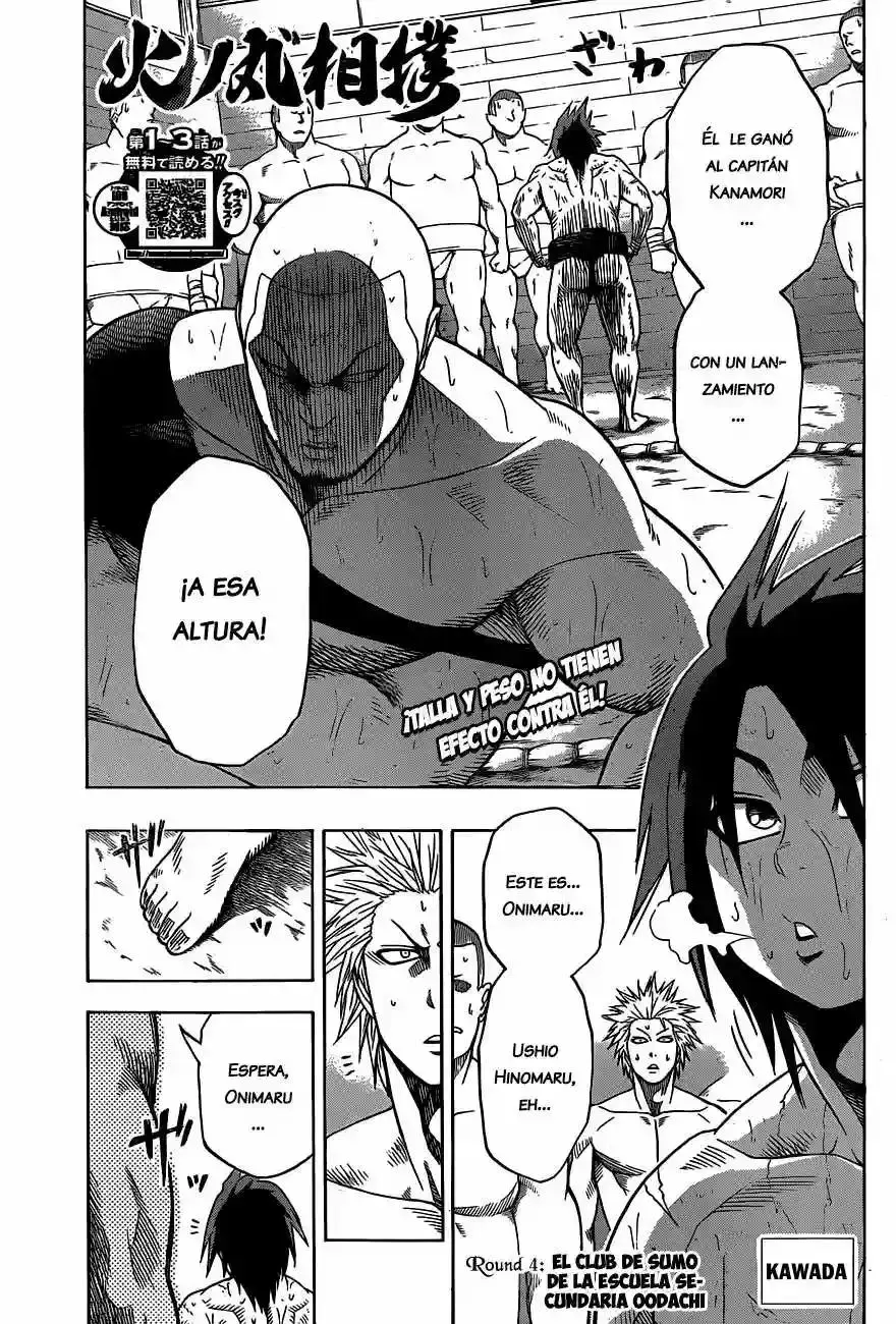 Hinomaru Sumo capítulo 4, página 2