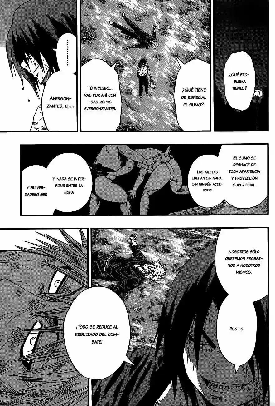 Hinomaru Sumo capítulo 4, página 15