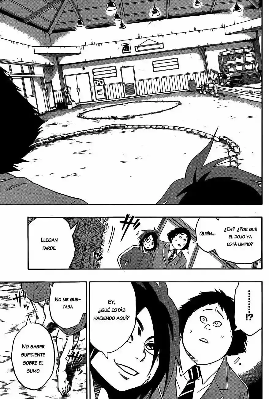 Hinomaru Sumo capítulo 4, página 17