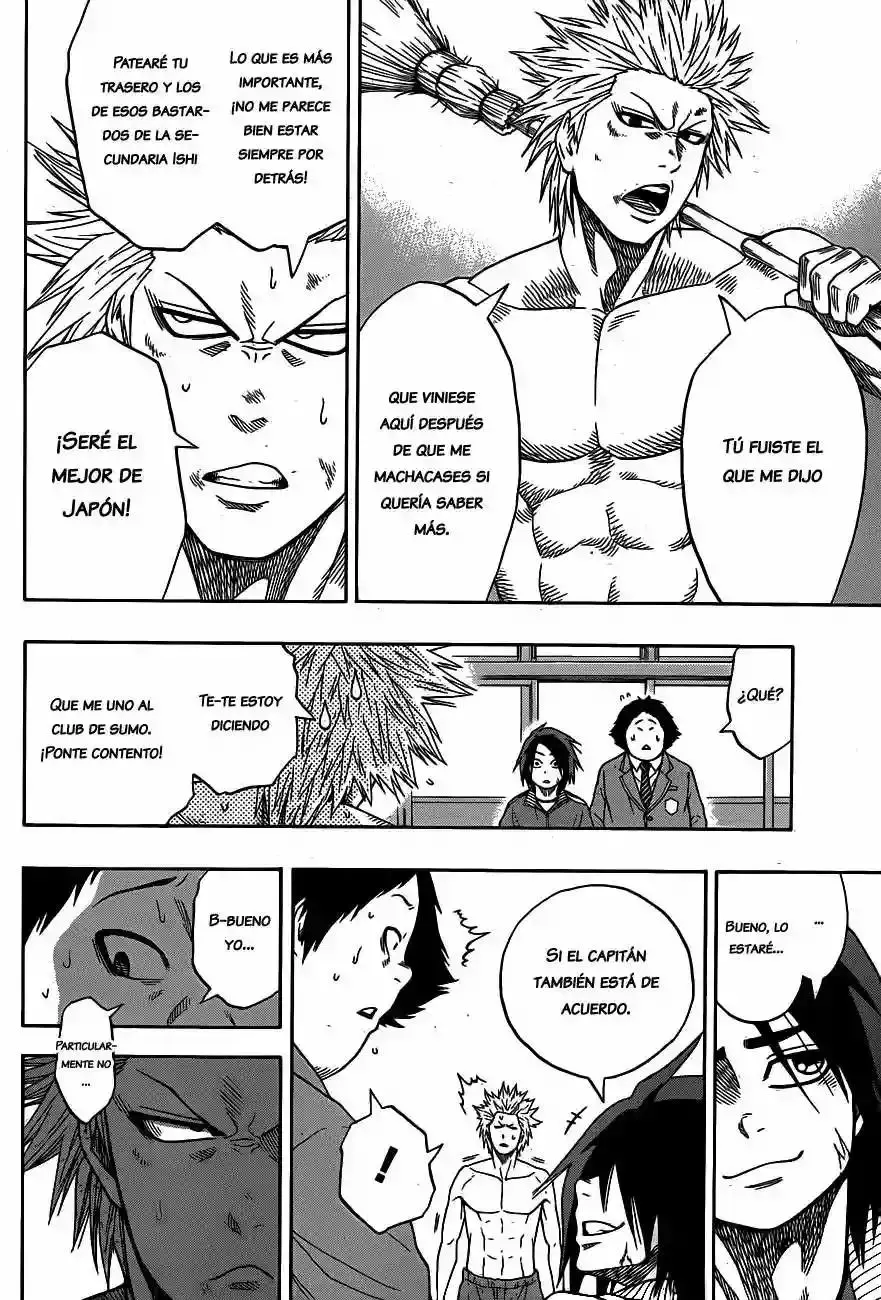 Hinomaru Sumo capítulo 4, página 18
