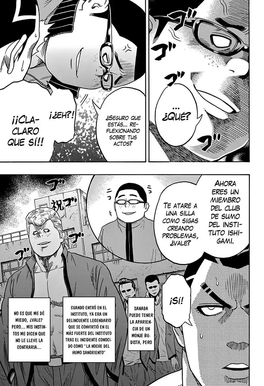 Hinomaru Sumo capítulo 49, página 4