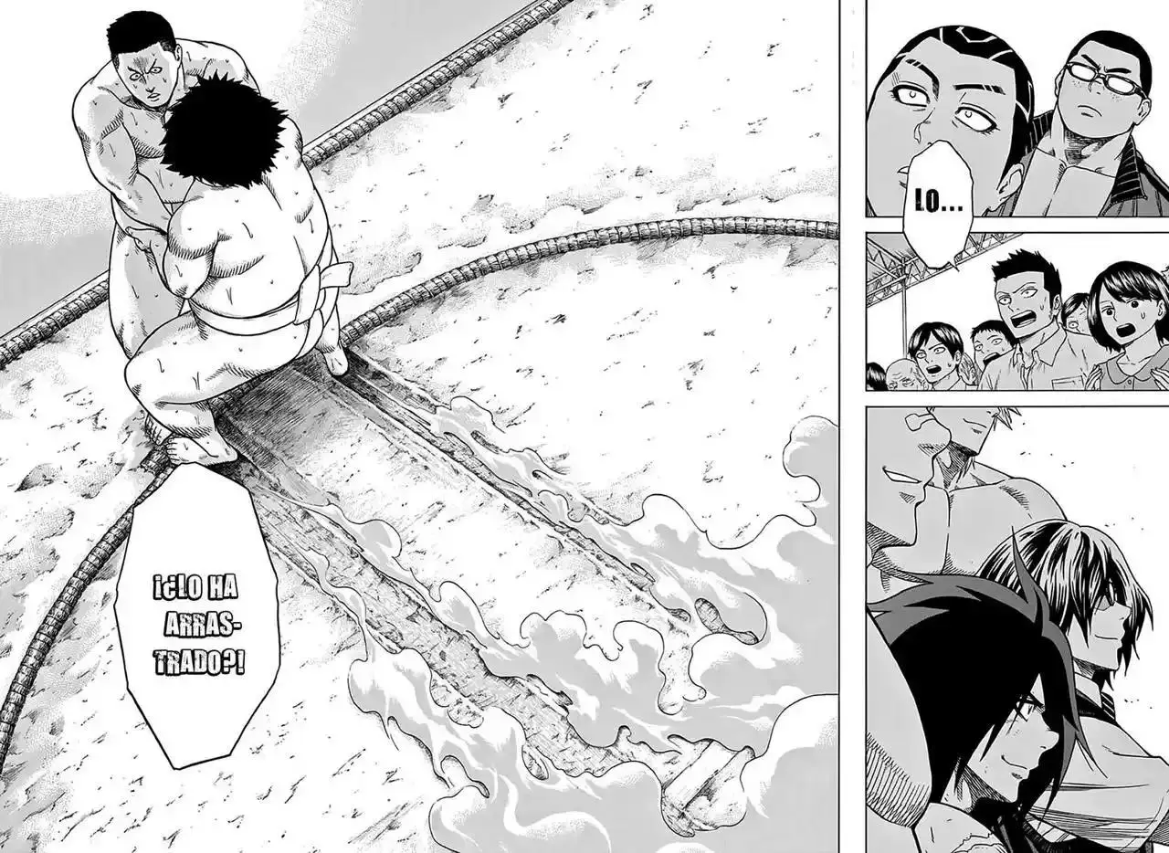 Hinomaru Sumo capítulo 49, página 15