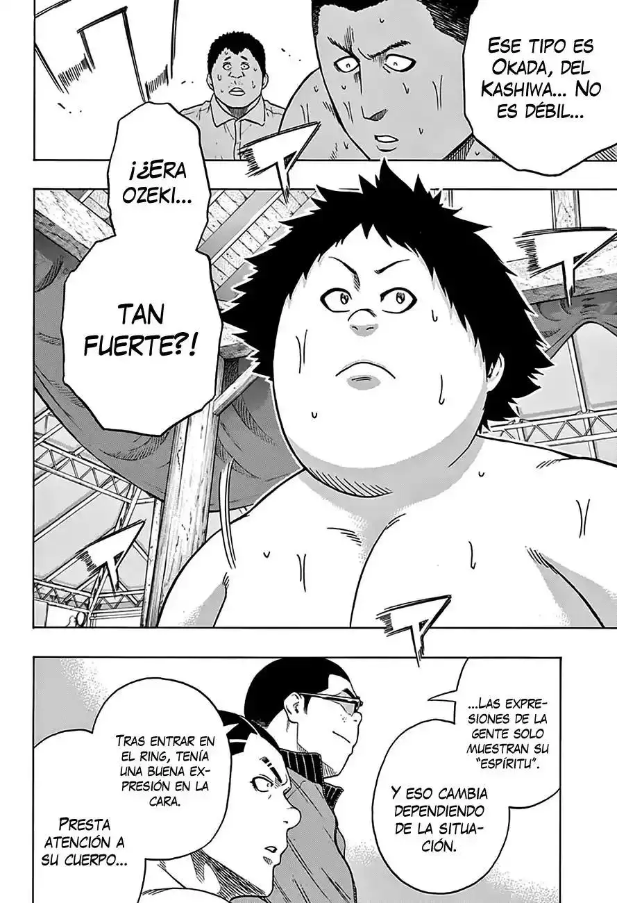 Hinomaru Sumo capítulo 49, página 16