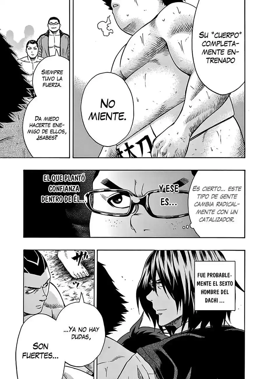 Hinomaru Sumo capítulo 49, página 17