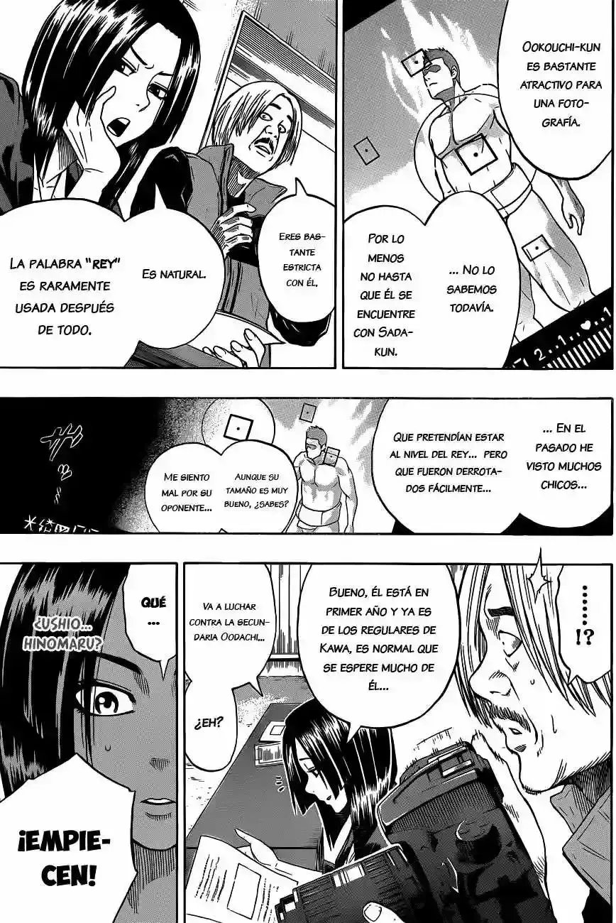 Hinomaru Sumo capítulo 5, página 16