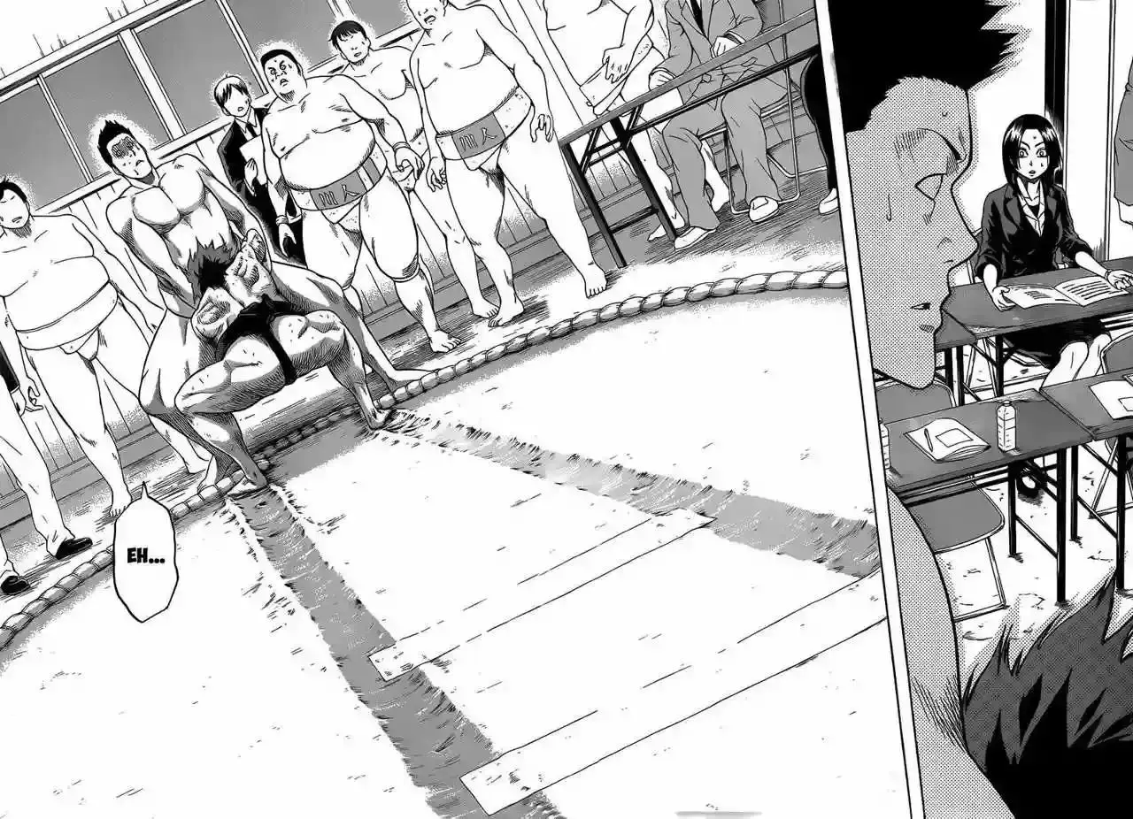 Hinomaru Sumo capítulo 5, página 17