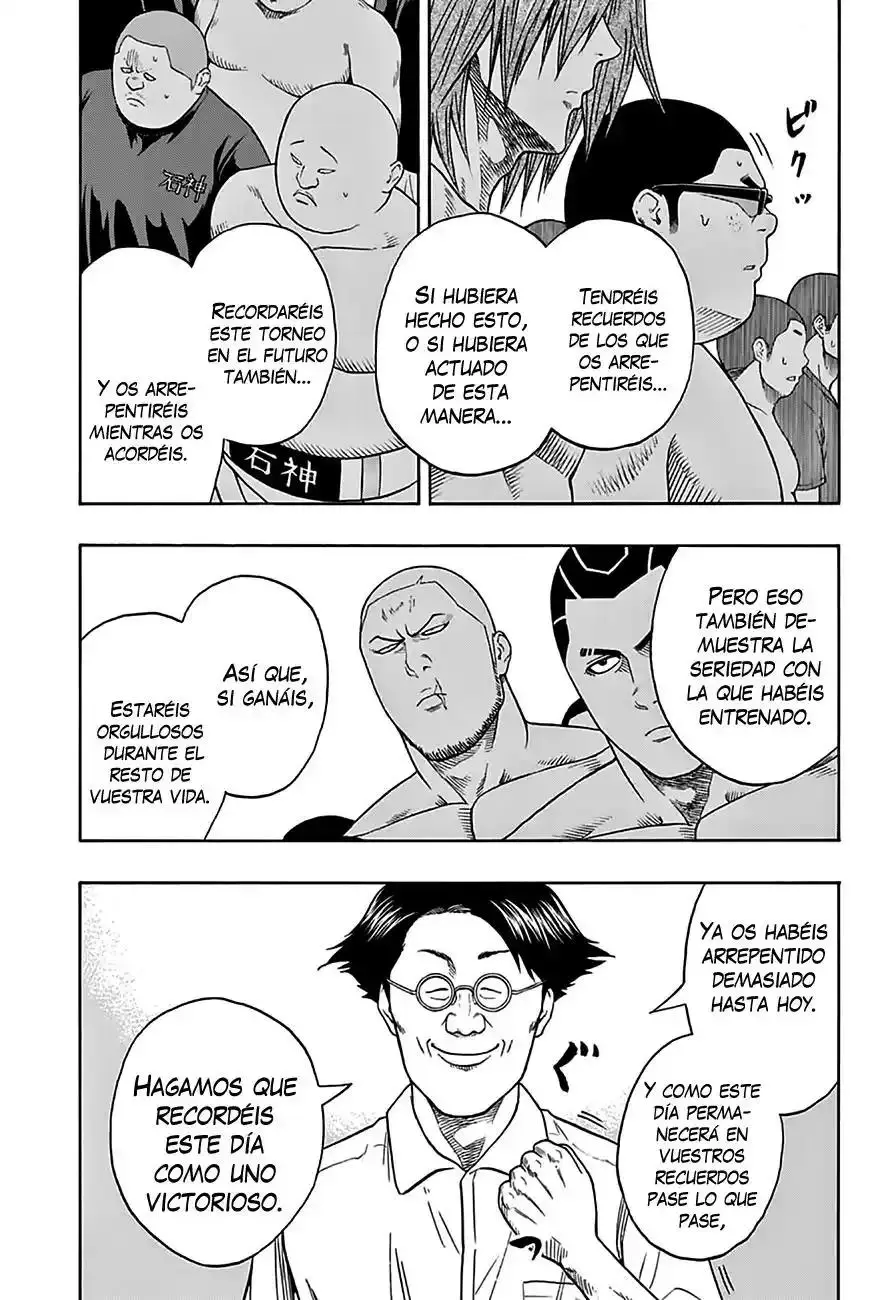 Hinomaru Sumo capítulo 52, página 16