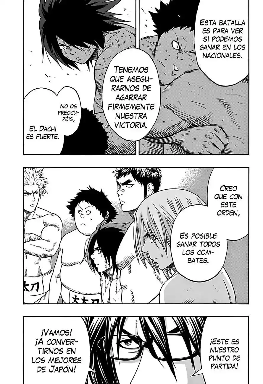 Hinomaru Sumo capítulo 52, página 18