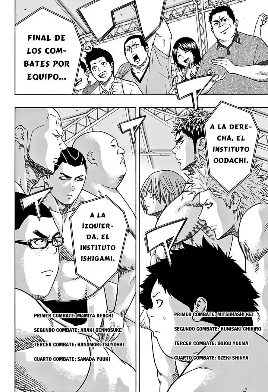 Hinomaru Sumo capítulo 52, página 19