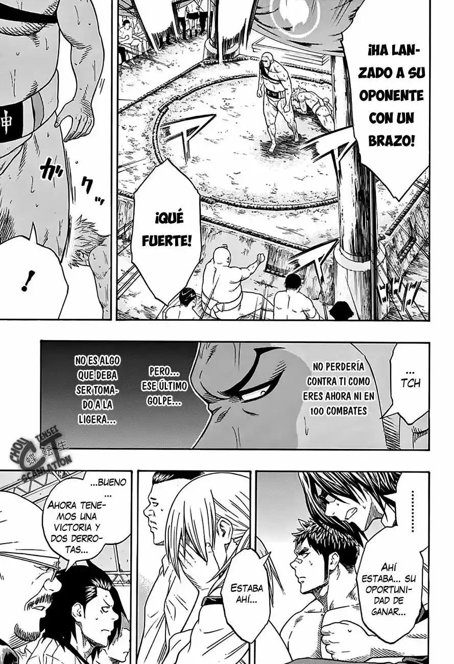 Hinomaru Sumo capítulo 59, página 10