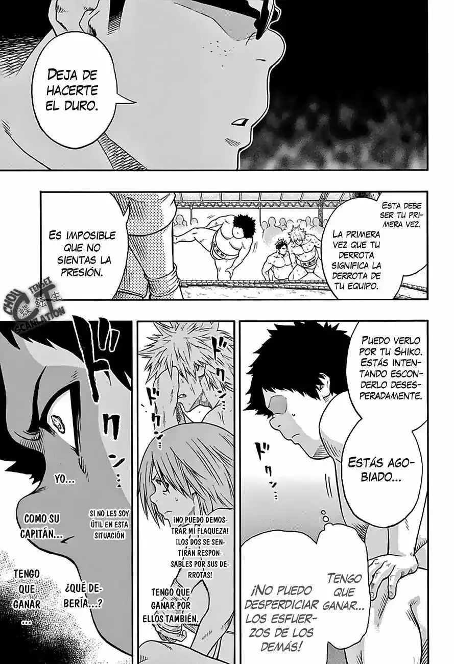 Hinomaru Sumo capítulo 59, página 14