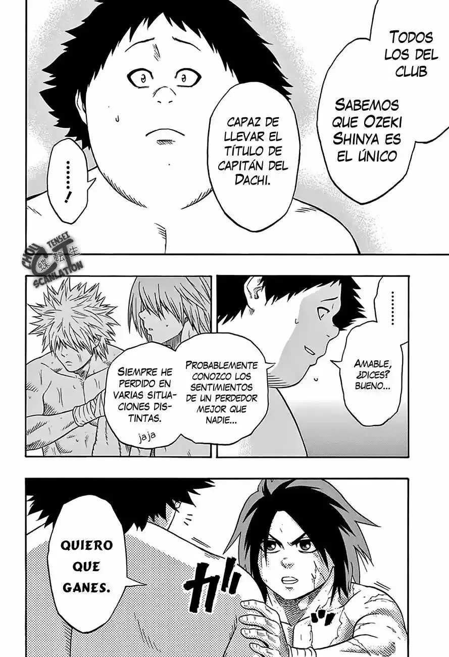 Hinomaru Sumo capítulo 59, página 17
