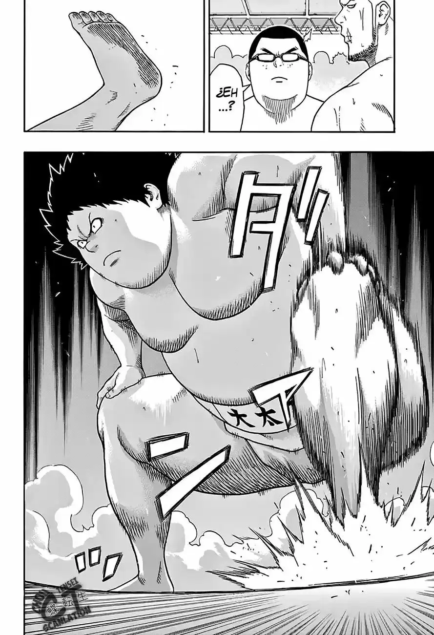 Hinomaru Sumo capítulo 59, página 19