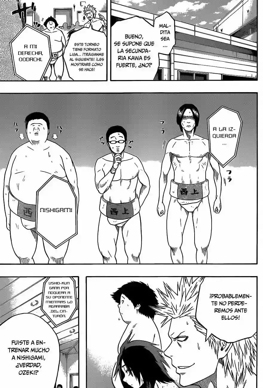Hinomaru Sumo capítulo 6, página 9