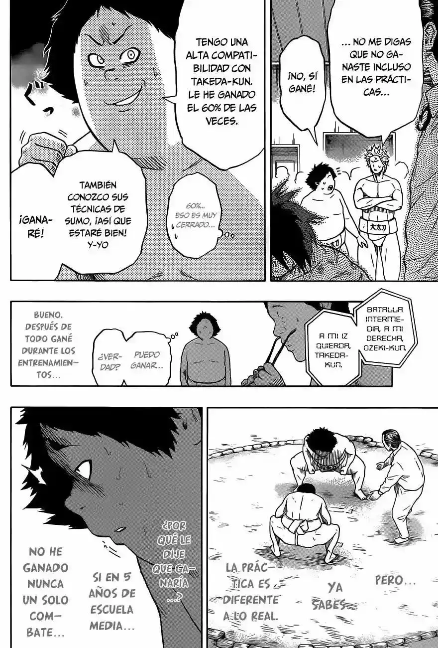 Hinomaru Sumo capítulo 6, página 10