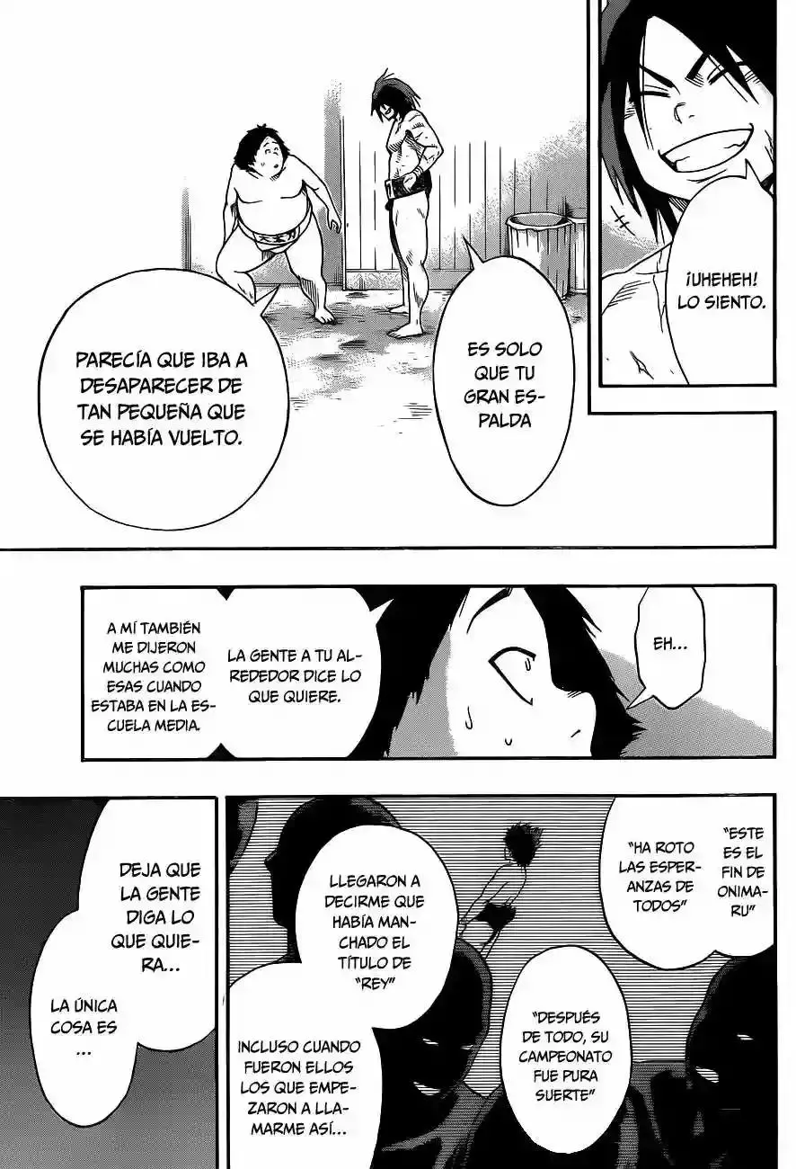 Hinomaru Sumo capítulo 6, página 15