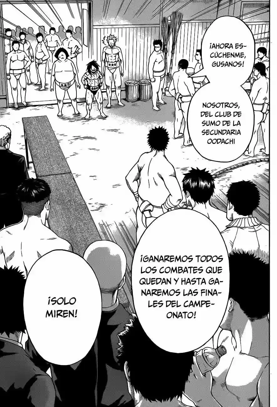 Hinomaru Sumo capítulo 6, página 17