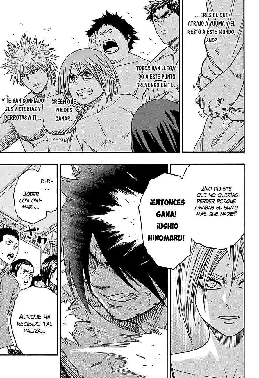Hinomaru Sumo capítulo 64, página 10