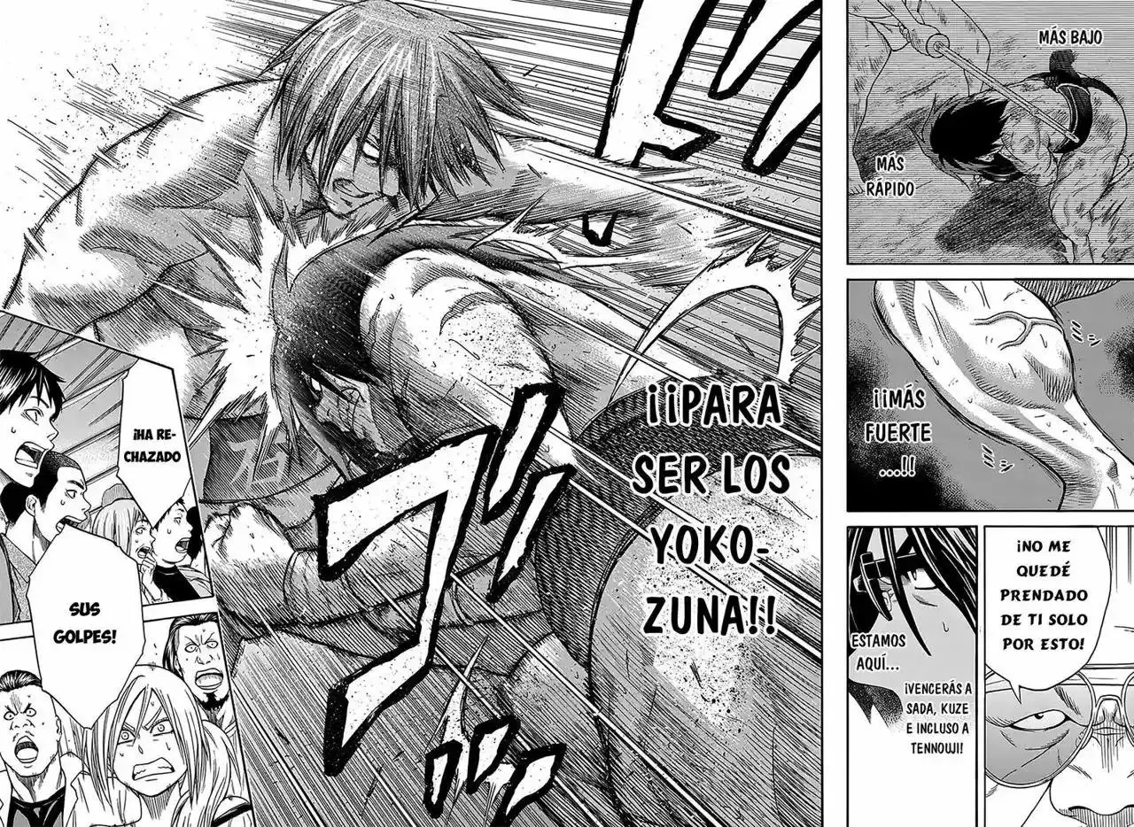 Hinomaru Sumo capítulo 64, página 13