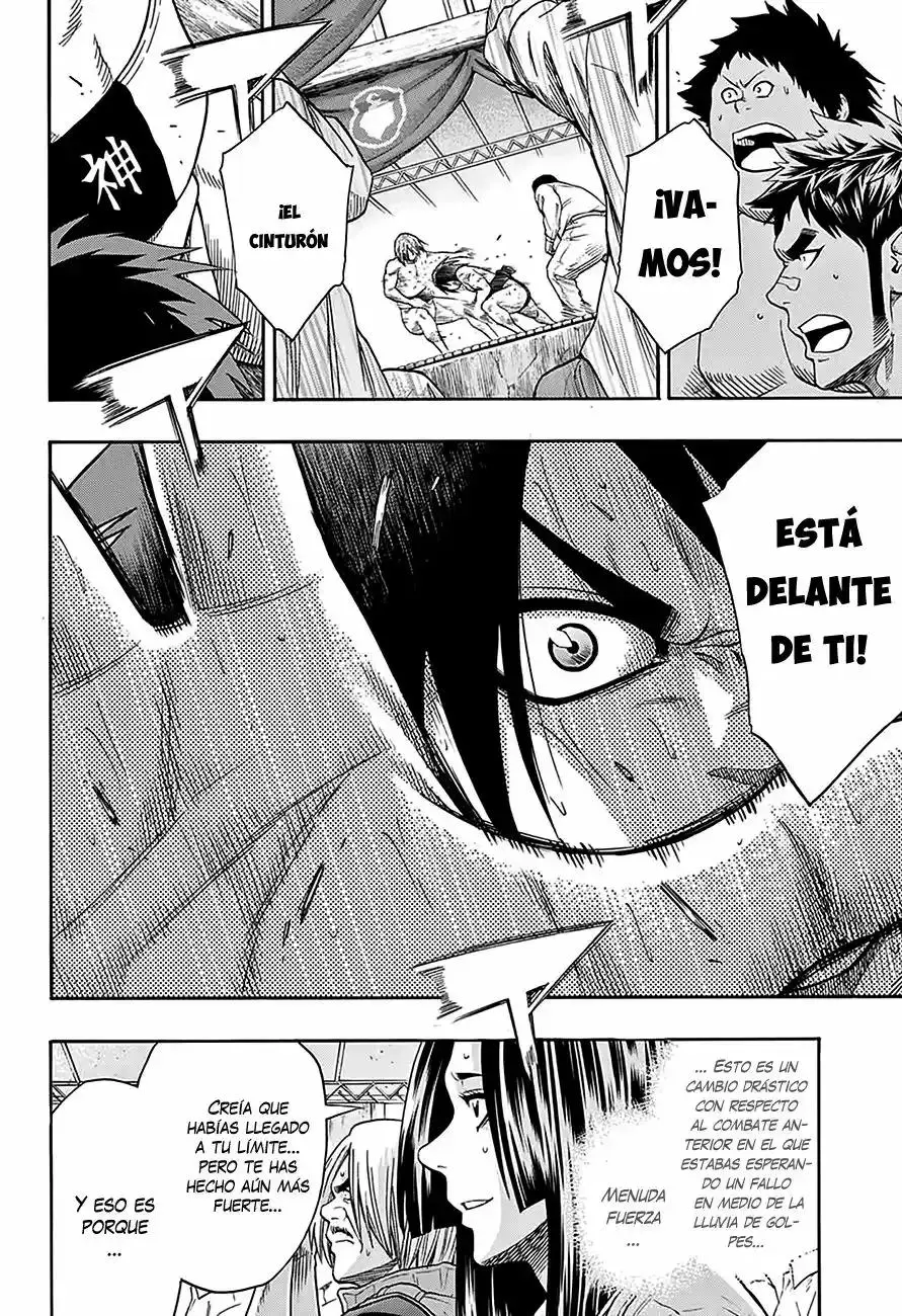 Hinomaru Sumo capítulo 64, página 14