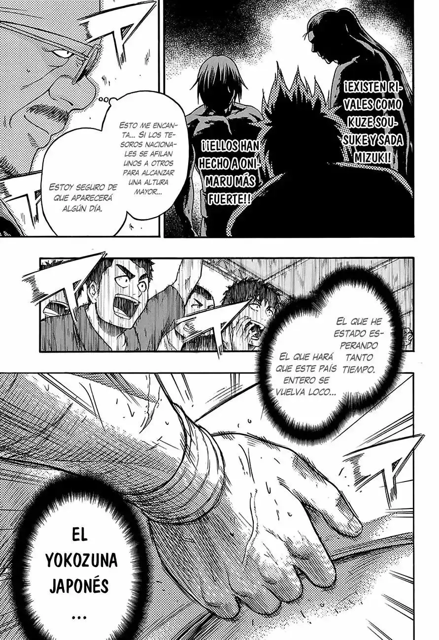 Hinomaru Sumo capítulo 64, página 15