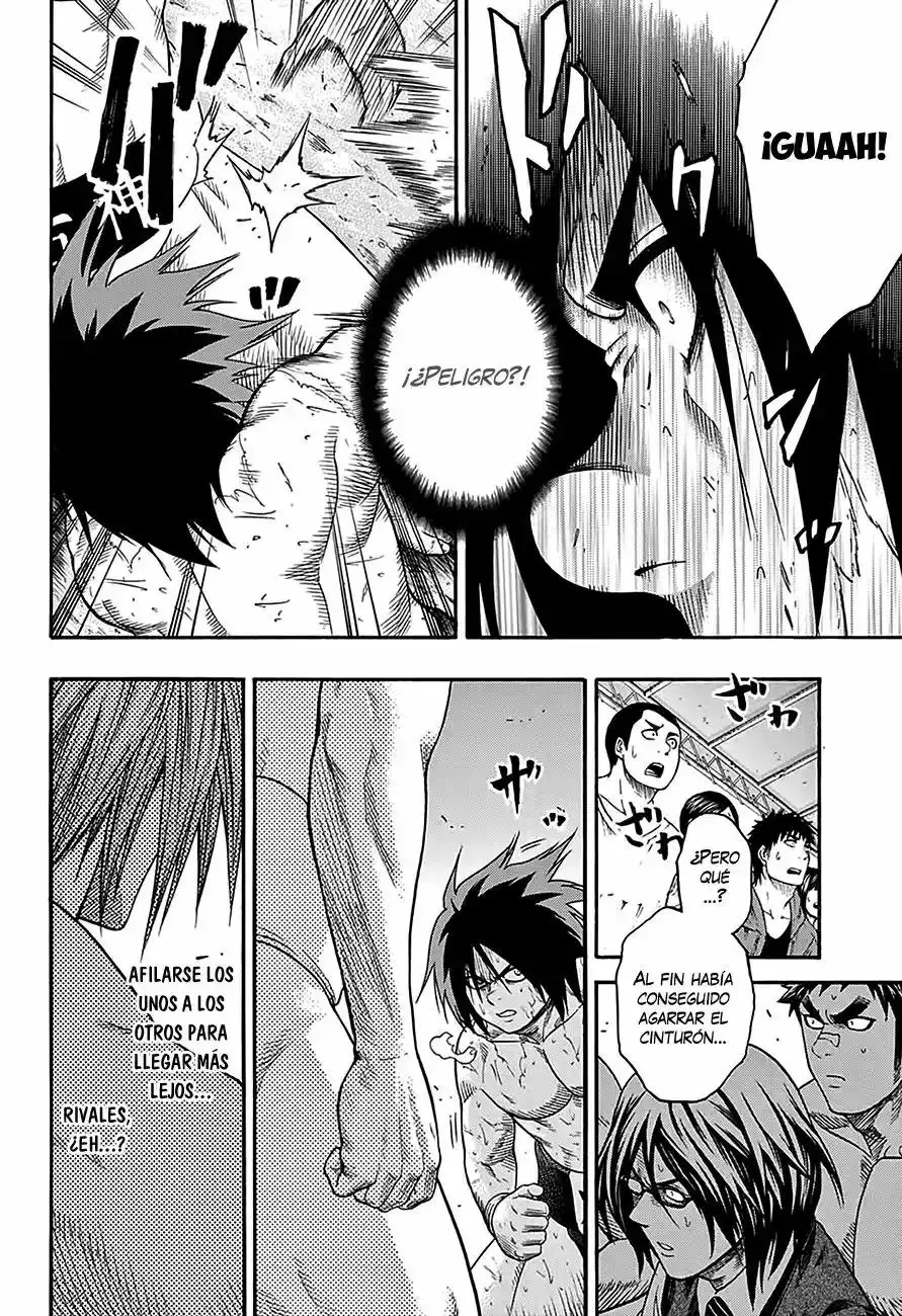 Hinomaru Sumo capítulo 64, página 18