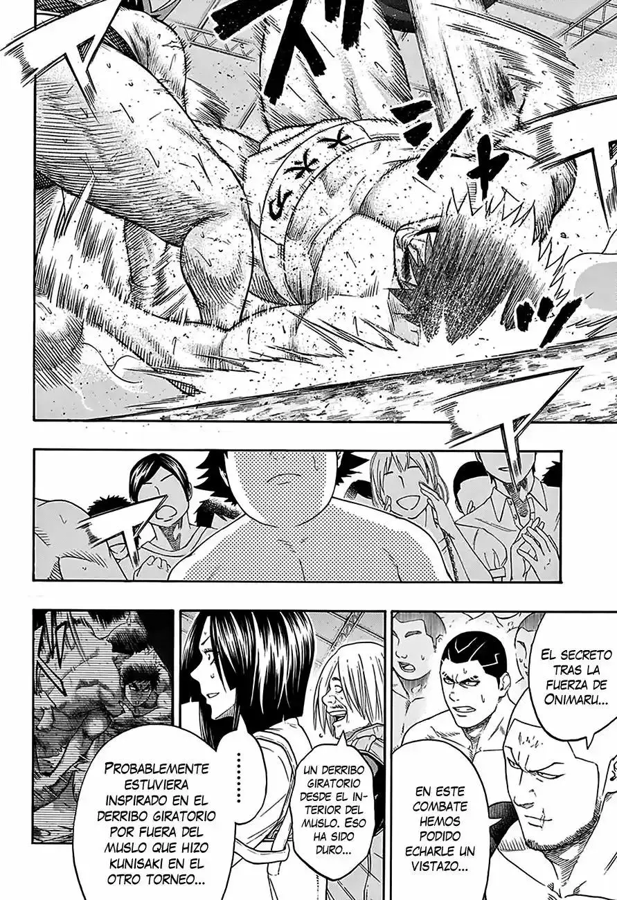 Hinomaru Sumo capítulo 70, página 14