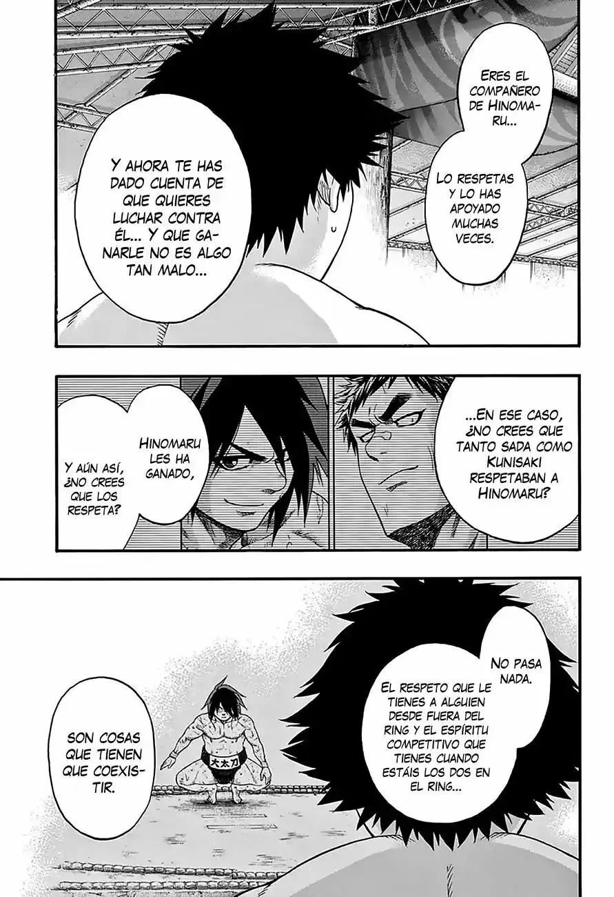 Hinomaru Sumo capítulo 70, página 17