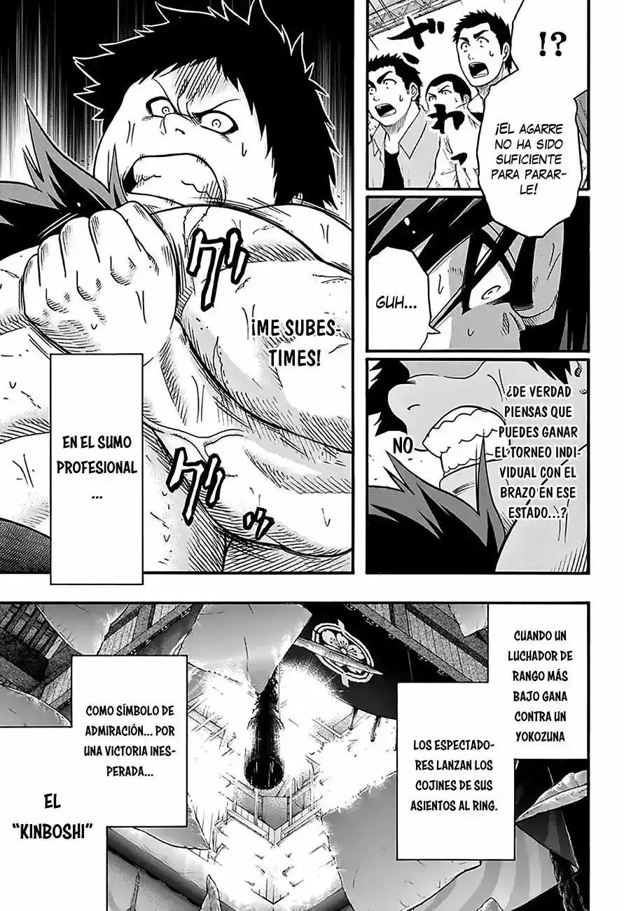 Hinomaru Sumo capítulo 71, página 18