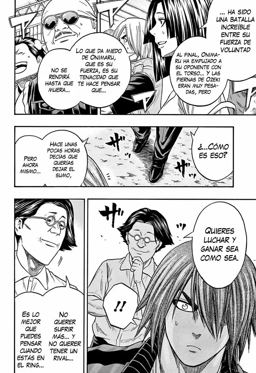 Hinomaru Sumo capítulo 73, página 16