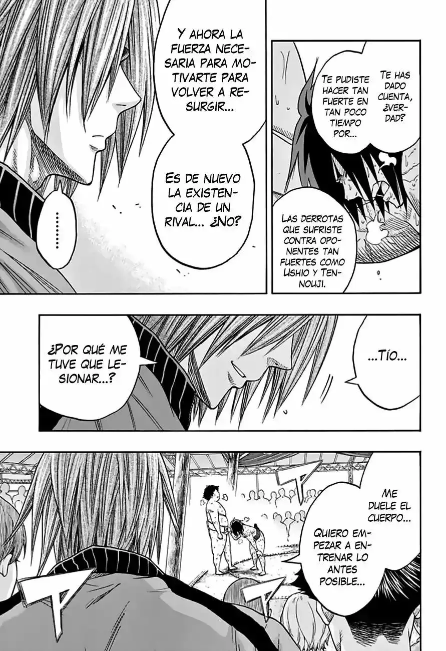 Hinomaru Sumo capítulo 73, página 17