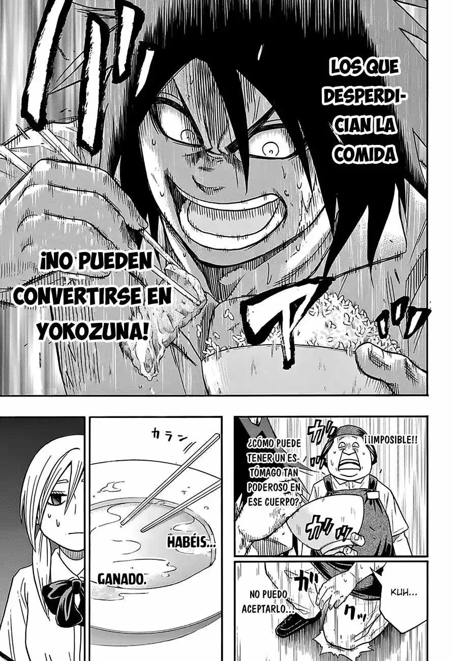 Hinomaru Sumo capítulo 76, página 17