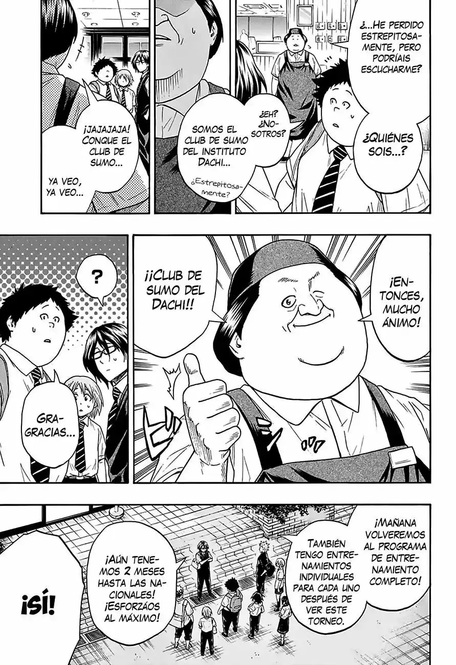 Hinomaru Sumo capítulo 76, página 19